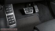 Набор накладок на педали Audi Q7 4M - с площадкой для отдыха ноги (4M1064205A)